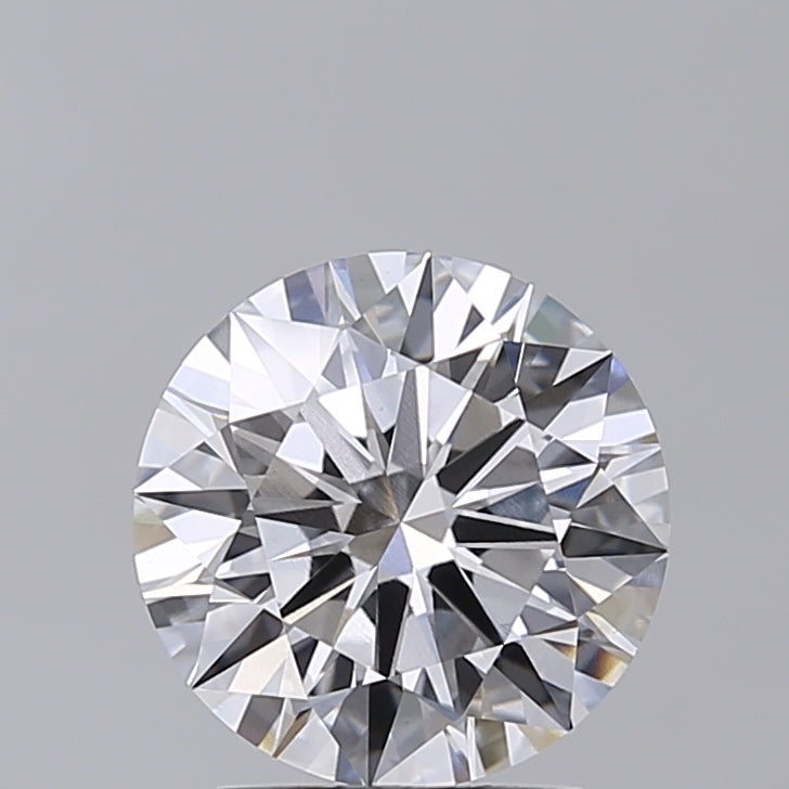 2.52 Carat Round Shaped, Ideal Cut, D Color, VVS2 Clarity, IGI Certified Lab Grown Diamond