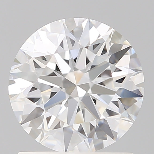 1.31 Carat Round Shaped, Ideal Cut, D Color, VVS2 Clarity, IGI Certified Lab Grown Diamond