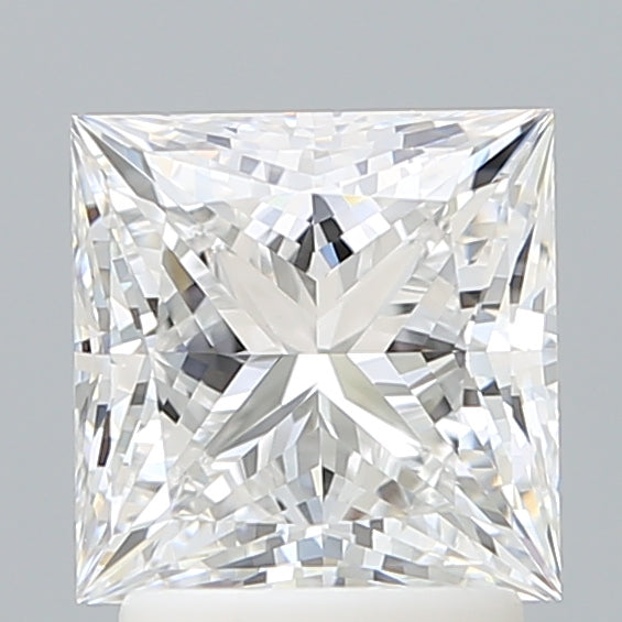 2.33 Carat Princess Shaped, Excellent Cut, E Color, VVS2 Clarity, IGI Certified Lab Grown Diamond