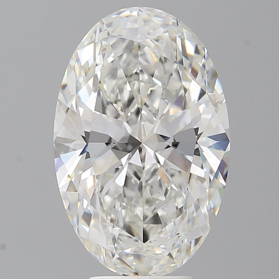 6.09 Carat Oval Shaped, Ideal Cut, F Color, VS1 Clarity, IGI Certified Lab Grown Diamond