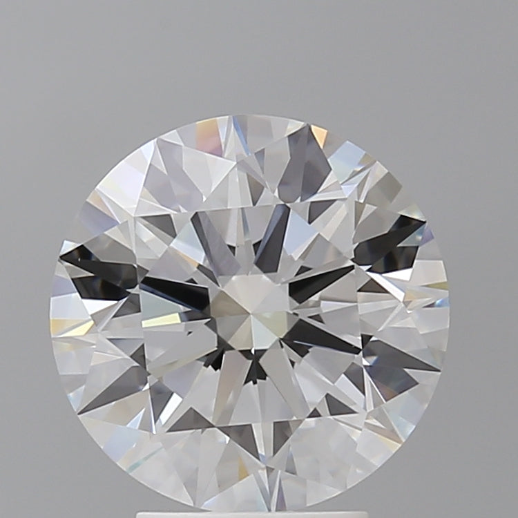 4.08 Carat Round Shaped, Ideal Cut, E Color, VVS2 Clarity, IGI Certified Lab Grown Diamond