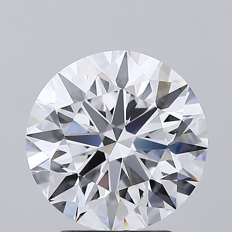 3.40 Carat Round Shaped, Ideal Cut, D Color, IF Clarity, IGI Certified Lab Grown Diamond
