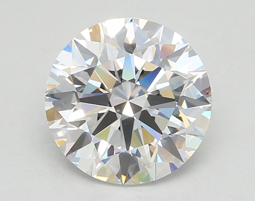 3.03 Carat Round Shaped, Ideal Cut, E Color, VVS1 Clarity, IGI Certified Lab Grown Diamond