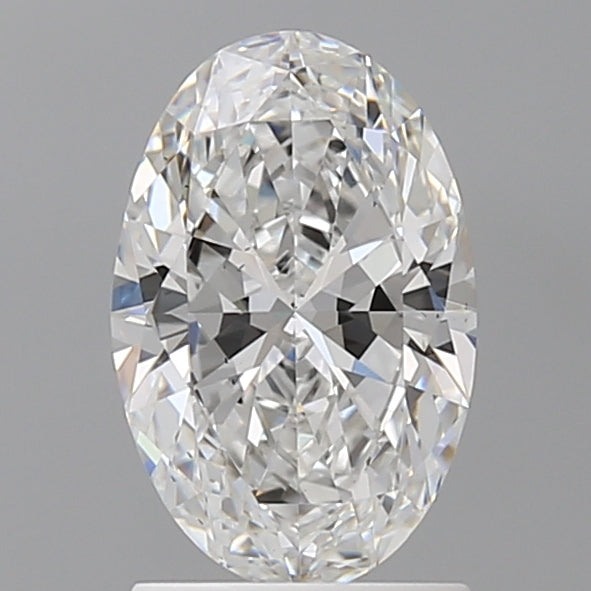 1.60 Carat Oval Shaped, Ideal Cut, D Color, VS2 Clarity, IGI Certified Lab Grown Diamond