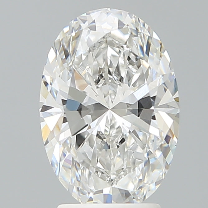 3.08 Carat Oval Shaped, Excellent Cut, E Color, VVS2 Clarity, IGI Certified Lab Grown Diamond