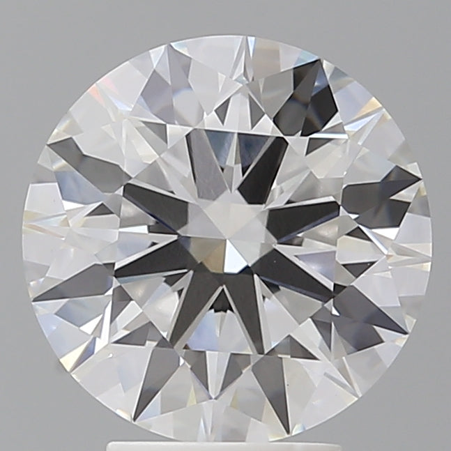 4.10 Carat Round Shaped, Ideal Cut, F Color, VVS2 Clarity, IGI Certified Lab Grown Diamond