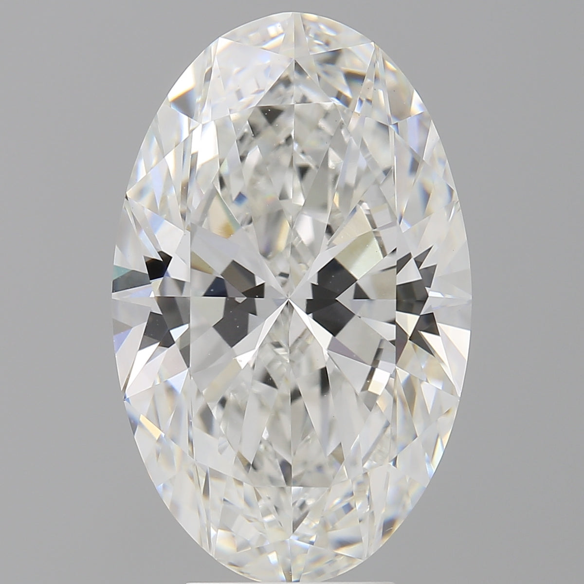 7.00 Carat Oval Shaped, Ideal Cut, F Color, VVS2 Clarity, IGI Certified Lab Grown Diamond