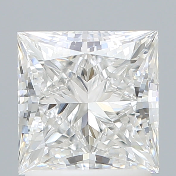 1.86 Carat Princess Shaped, Ideal Cut, E Color, VVS2 Clarity, IGI Certified Lab Grown Diamond