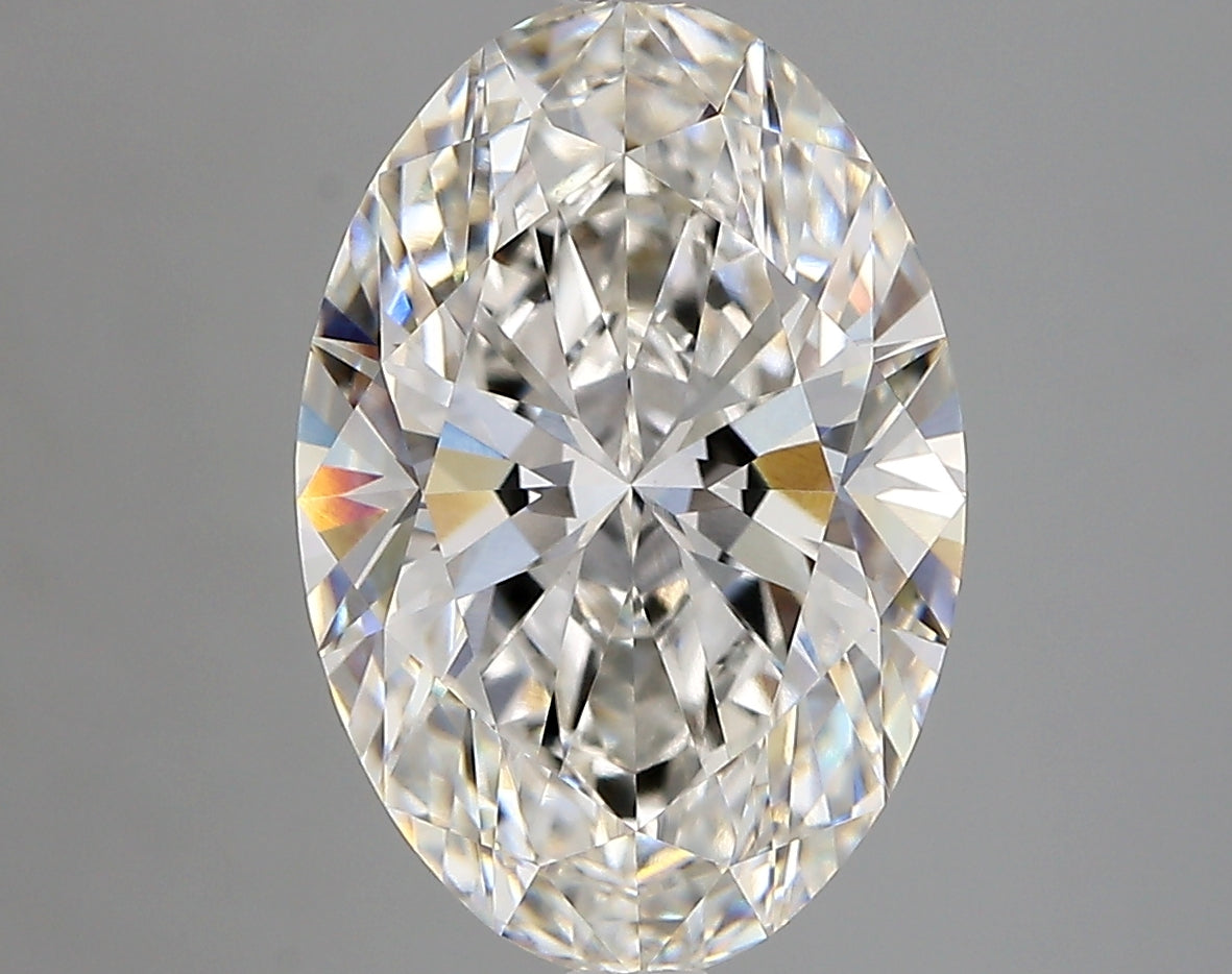 4.17 Carat Oval Shaped, Very Good Cut, G Color, VVS1 Clarity, IGI Certified Lab Grown Diamond