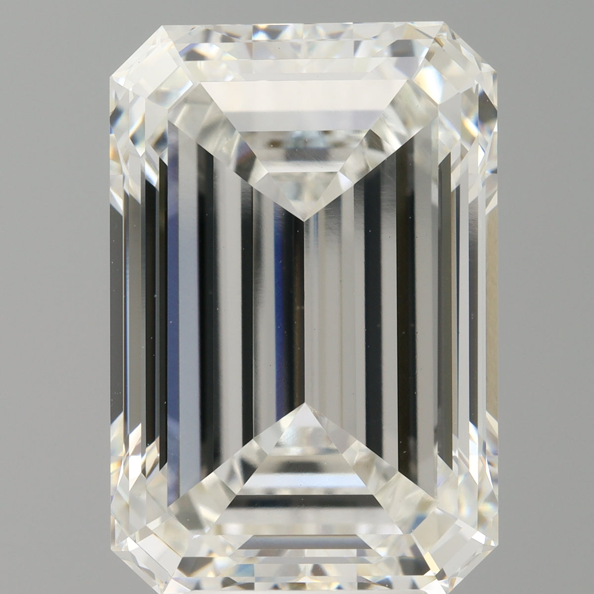8.02 Carat Emerald Shaped, Excellent Cut, F Color, VVS2 Clarity, IGI Certified Lab Grown Diamond
