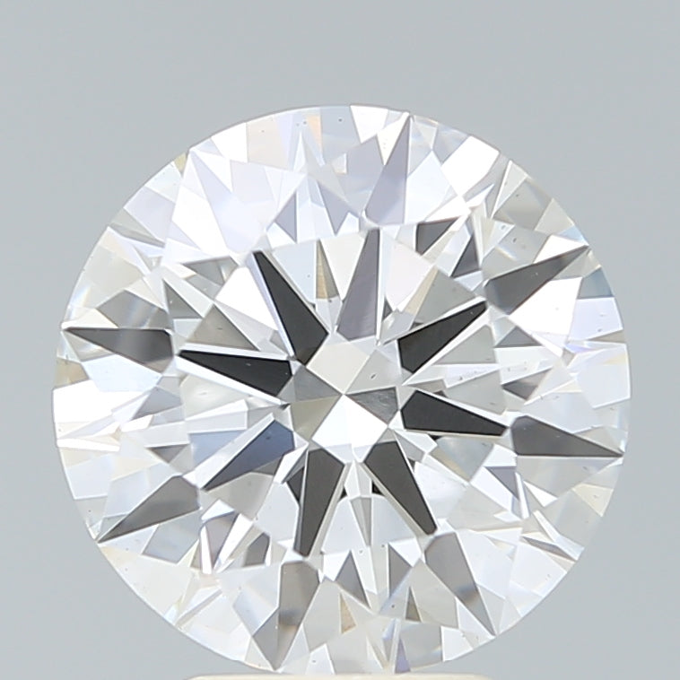 4.25 Carat Round Shaped, Ideal Cut, G Color, VS2 Clarity, IGI Certified Lab Grown Diamond