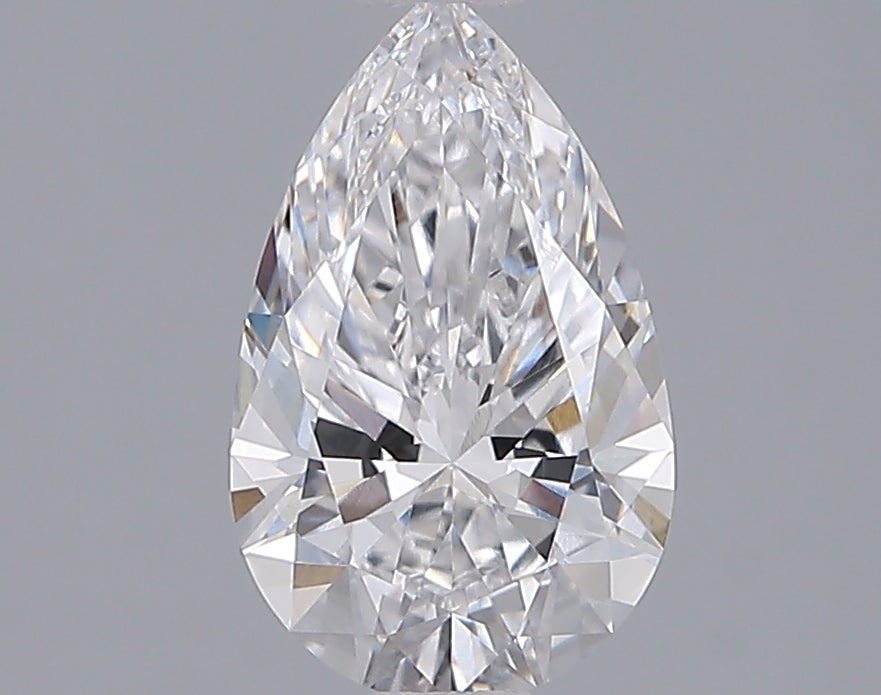 1.53 Carat Pear Shaped, Ideal Cut, D Color, VVS2 Clarity, IGI Certified Lab Grown Diamond