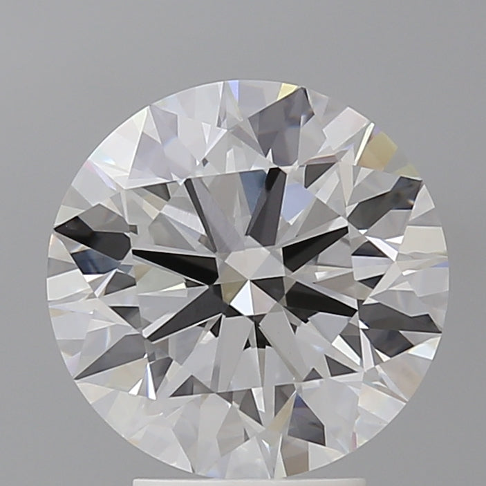 4.10 Carat Round Shaped, Ideal Cut, E Color, VVS2 Clarity, IGI Certified Lab Grown Diamond