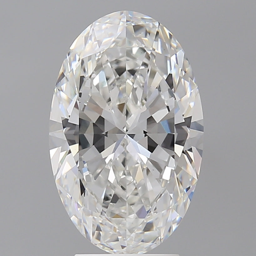 4.01 Carat Oval Shaped, Ideal Cut, D Color, VS1 Clarity, IGI Certified Lab Grown Diamond