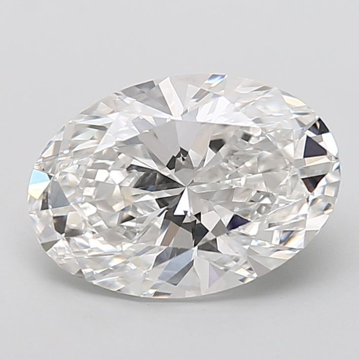 4.61 Carat Oval Shaped, Very Good Cut, E Color, VVS2 Clarity, IGI Certified Lab Grown Diamond