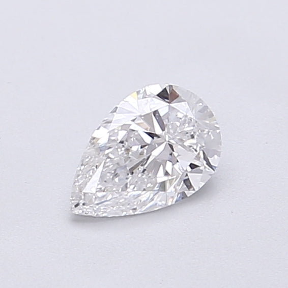 0.33 Carat Pear Shaped, Very Good Cut, D Color, VS1 Clarity, IGI Certified Lab Grown Diamond