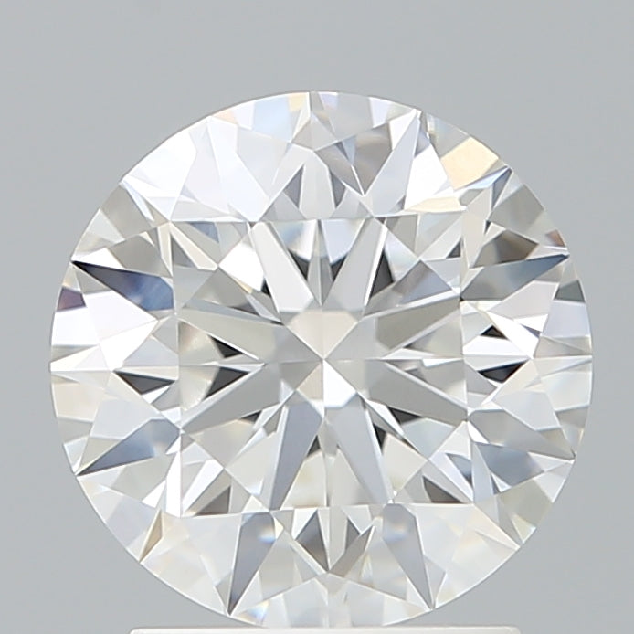 2.20 Carat Round Shaped, Excellent Cut, F Color, VVS2 Clarity, IGI Certified Lab Grown Diamond