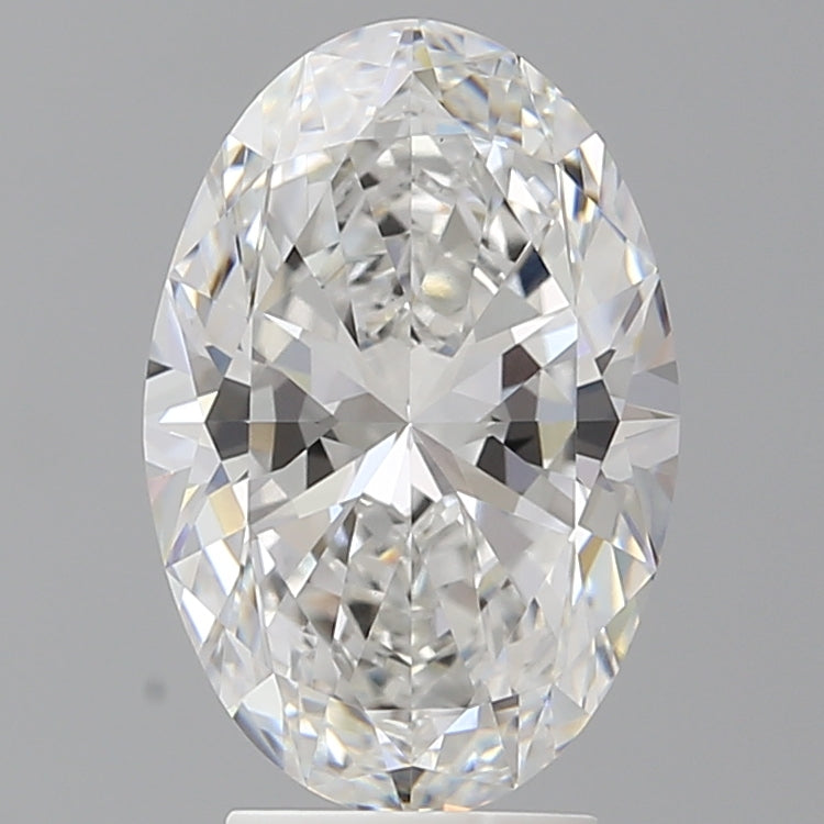 3.60 Carat Oval Shaped, Ideal Cut, E Color, VS1 Clarity, IGI Certified Lab Grown Diamond