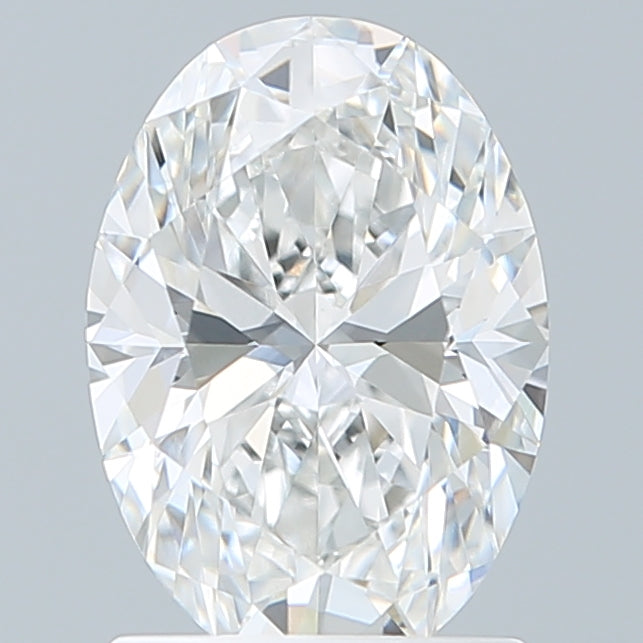 1.60 Carat Oval Shaped, Excellent Cut, E Color, VVS2 Clarity, IGI Certified Lab Grown Diamond