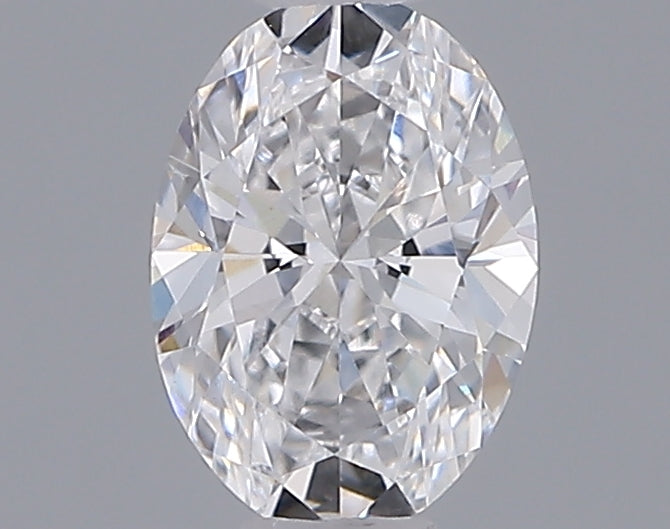 0.52 Carat Oval Shaped, Ideal Cut, D Color, VVS2 Clarity, IGI Certified Lab Grown Diamond