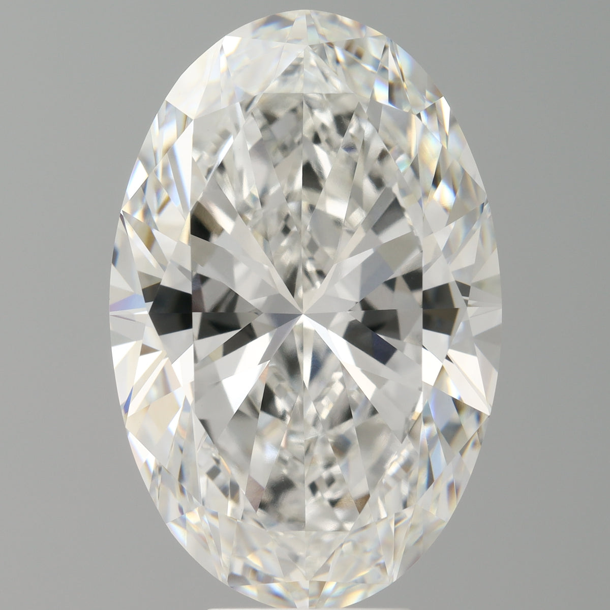 9.07 Carat Oval Shaped, Ideal Cut, E Color, VVS2 Clarity, IGI Certified Lab Grown Diamond