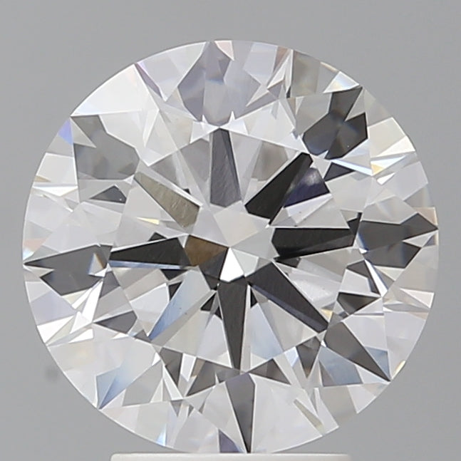 4.10 Carat Round Shaped, Ideal Cut, E Color, VVS2 Clarity, IGI Certified Lab Grown Diamond