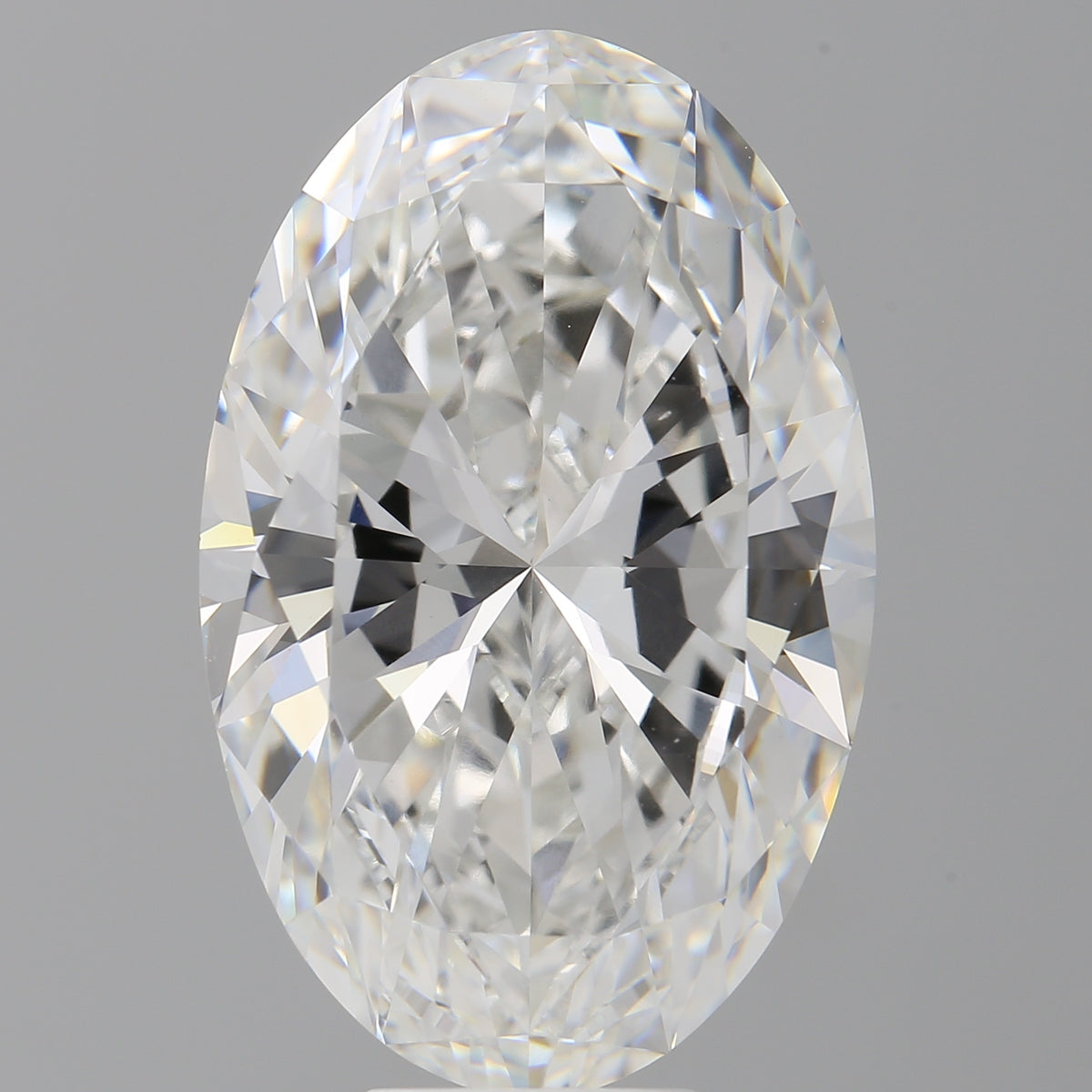 10.02 Carat Oval Shaped, Excellent Cut, E Color, VVS2 Clarity, IGI Certified Lab Grown Diamond