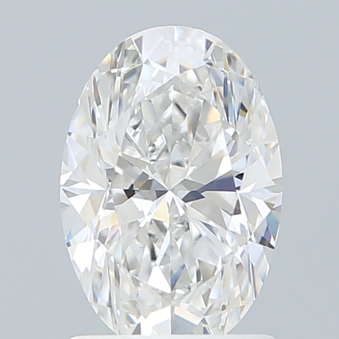 1.58 Carat Oval Shaped, Excellent Cut, E Color, VVS2 Clarity, IGI Certified Lab Grown Diamond
