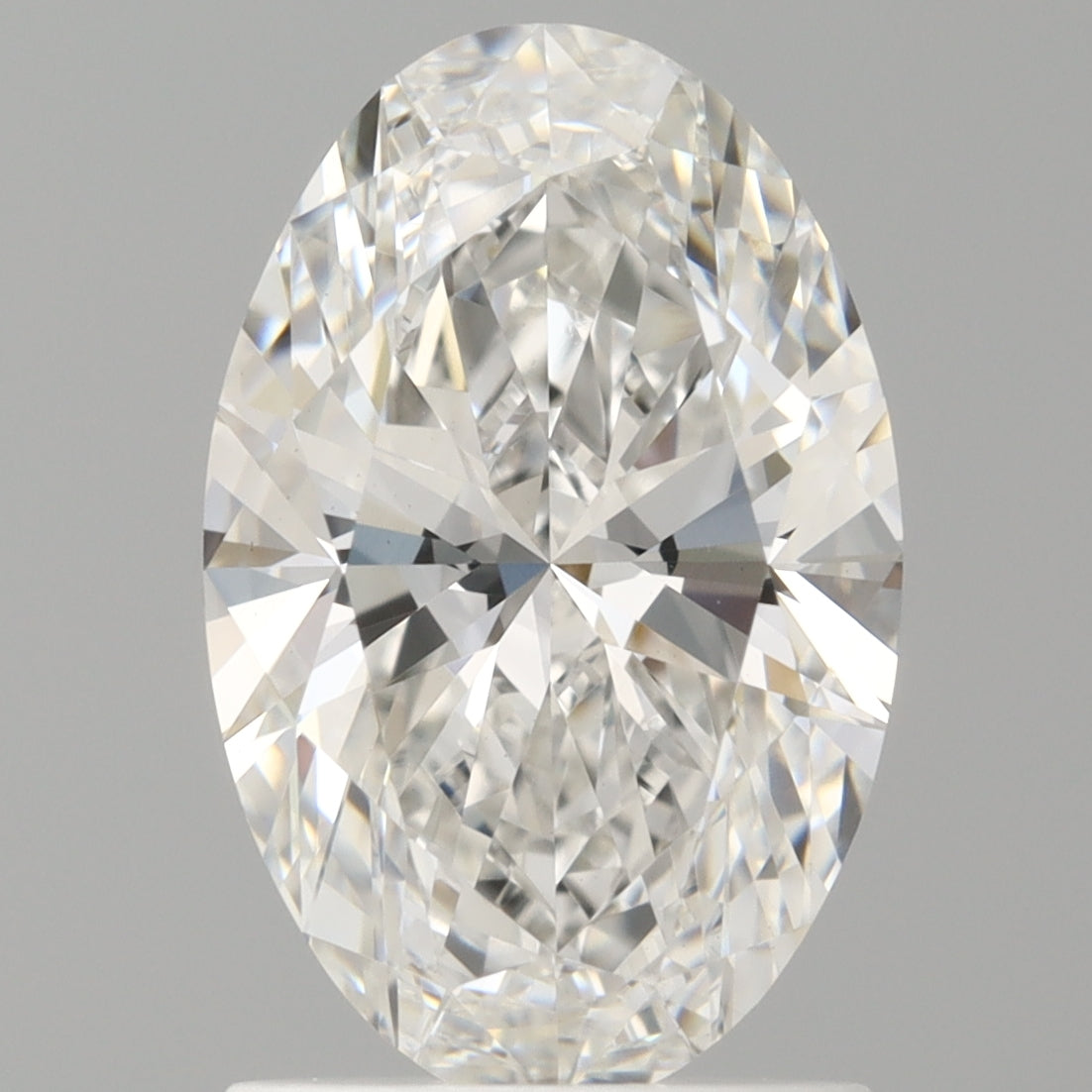 1.59 Carat Oval Shaped, Ideal Cut, E Color, VVS2 Clarity, IGI Certified Lab Grown Diamond