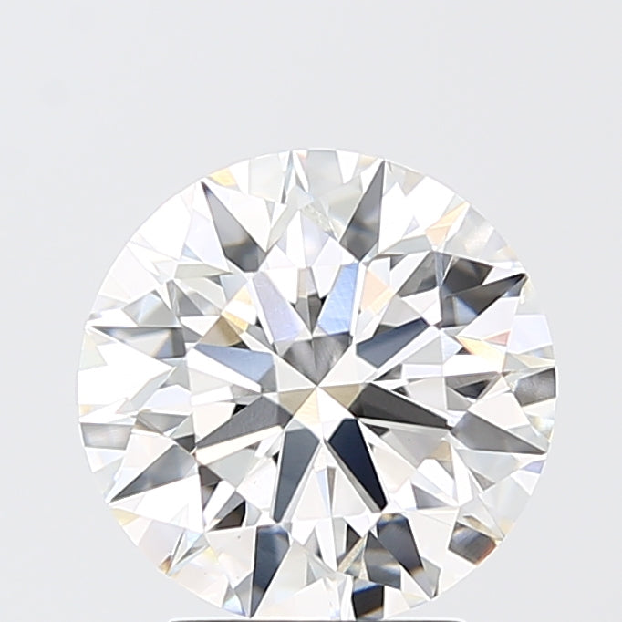 3.08 Carat Round Shaped, Ideal Cut, F Color, VS1 Clarity, IGI Certified Lab Grown Diamond