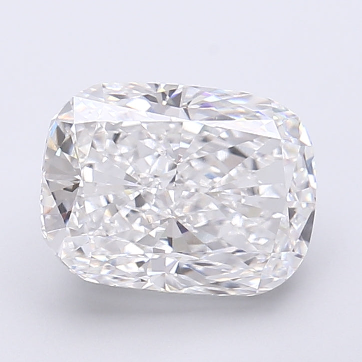3.20 Carat Cushion Shaped, Very Good Cut, E Color, VVS2 Clarity, IGI Certified Lab Grown Diamond
