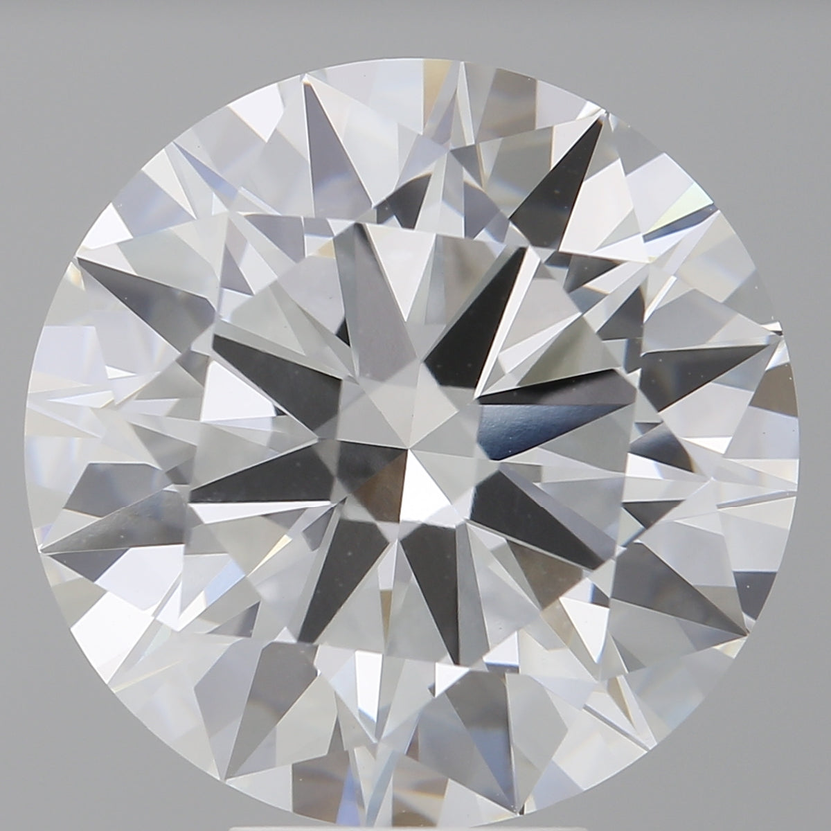 7.96 Carat Round Shaped, Ideal Cut, E Color, VVS2 Clarity, IGI Certified Lab Grown Diamond