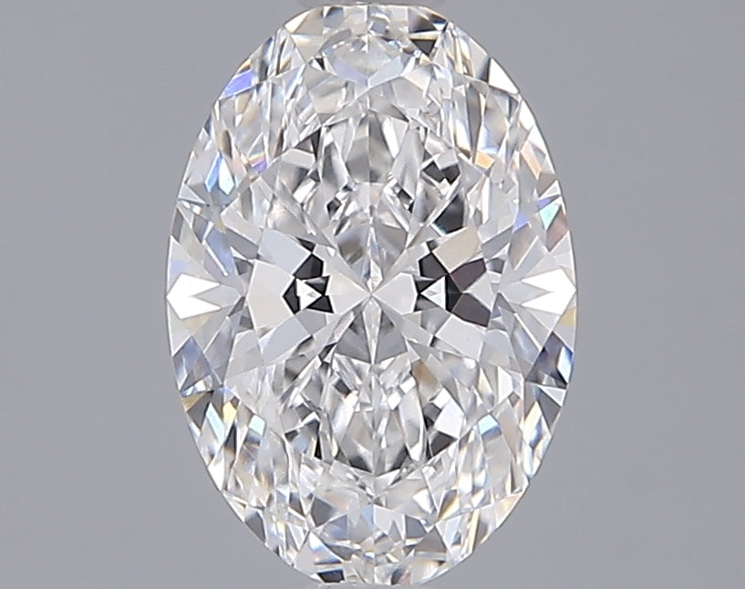 1.54 Carat Oval Shaped, Ideal Cut, D Color, VVS1 Clarity, IGI Certified Lab Grown Diamond
