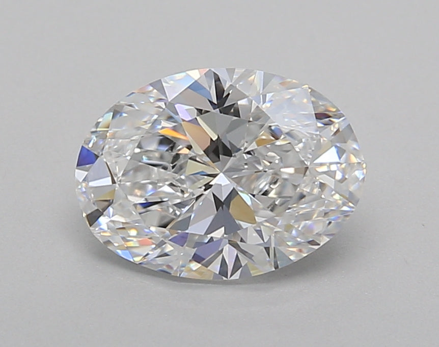 1.51 Carat Oval Shaped, Excellent Cut, D Color, VVS1 Clarity, IGI Certified Lab Grown Diamond