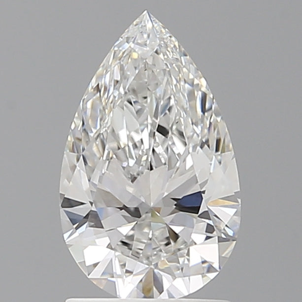 1.52 Carat Pear Shaped, Ideal Cut, E Color, VS1 Clarity, IGI Certified Lab Grown Diamond