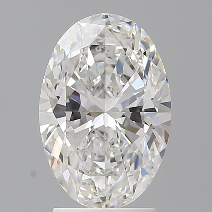 2.59 Carat Oval Shaped, Ideal Cut, E Color, VVS2 Clarity, IGI Certified Lab Grown Diamond
