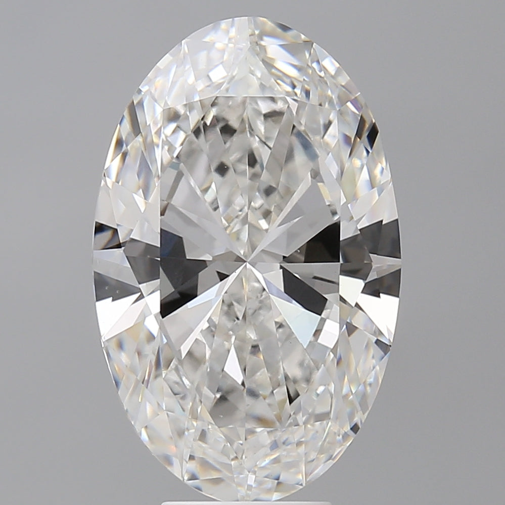 7.50 Carat Oval Shaped, Ideal Cut, E Color, VS1 Clarity, IGI Certified Lab Grown Diamond