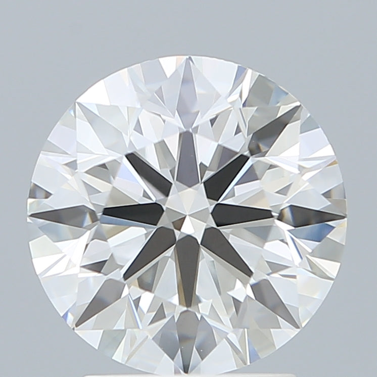 2.68 Carat Round Shaped, Ideal Cut, F Color, VVS2 Clarity, IGI Certified Lab Grown Diamond