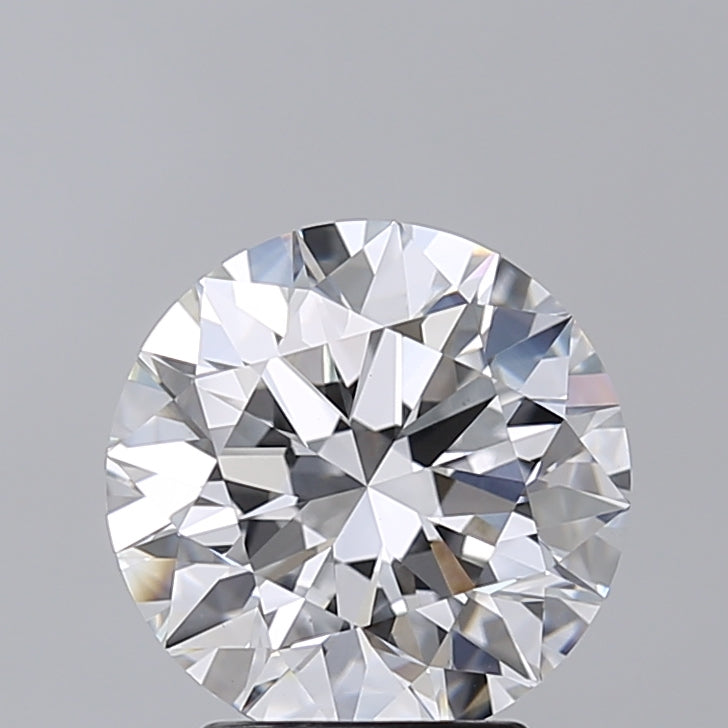 3.02 Carat Round Shaped, Ideal Cut, E Color, VS1 Clarity, IGI Certified Lab Grown Diamond