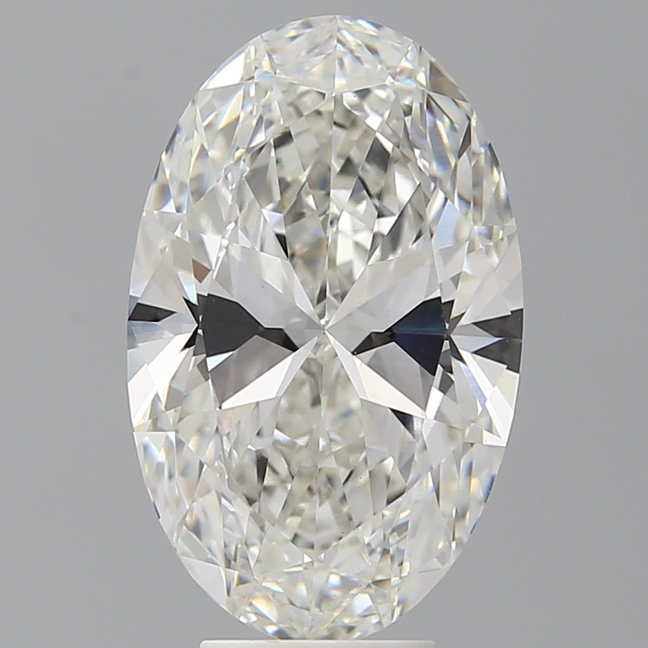 6.04 Carat Oval Shaped, Ideal Cut, F Color, VVS2 Clarity, IGI Certified Lab Grown Diamond