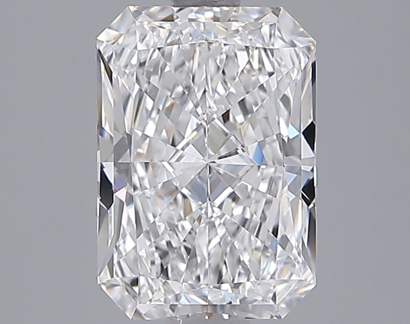 1.91 Carat Radiant Shaped, Excellent Cut, D Color, VVS2 Clarity, IGI Certified Lab Grown Diamond
