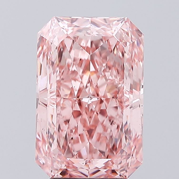 3.70 Carat Radiant Shaped, Ideal Cut, VS2 Clarity, IGI Certified Lab Grown Diamond