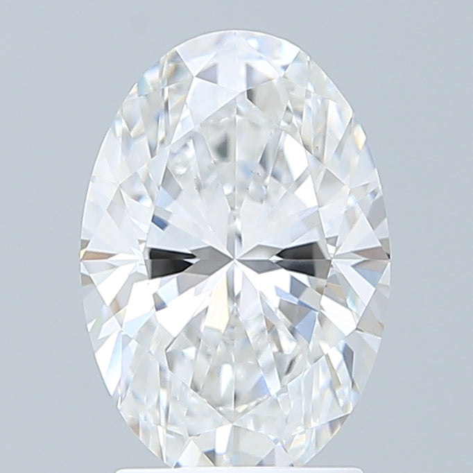 2.35 Carat Oval Shaped, Excellent Cut, D Color, VS1 Clarity, IGI Certified Lab Grown Diamond