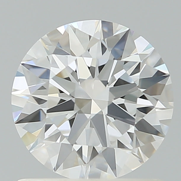 1.08 Carat Round Shaped, Ideal Cut, D Color, VS2 Clarity, IGI Certified Lab Grown Diamond