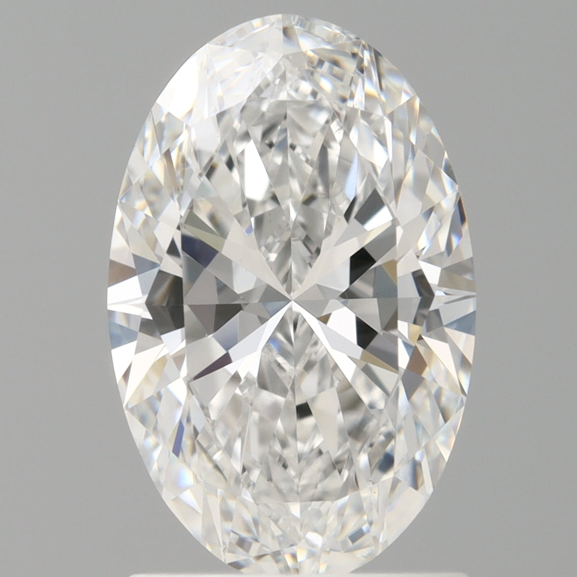 1.58 Carat Oval Shaped, Ideal Cut, E Color, VS1 Clarity, IGI Certified Lab Grown Diamond