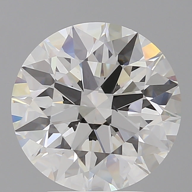 4.08 Carat Round Shaped, Ideal Cut, E Color, VVS2 Clarity, IGI Certified Lab Grown Diamond