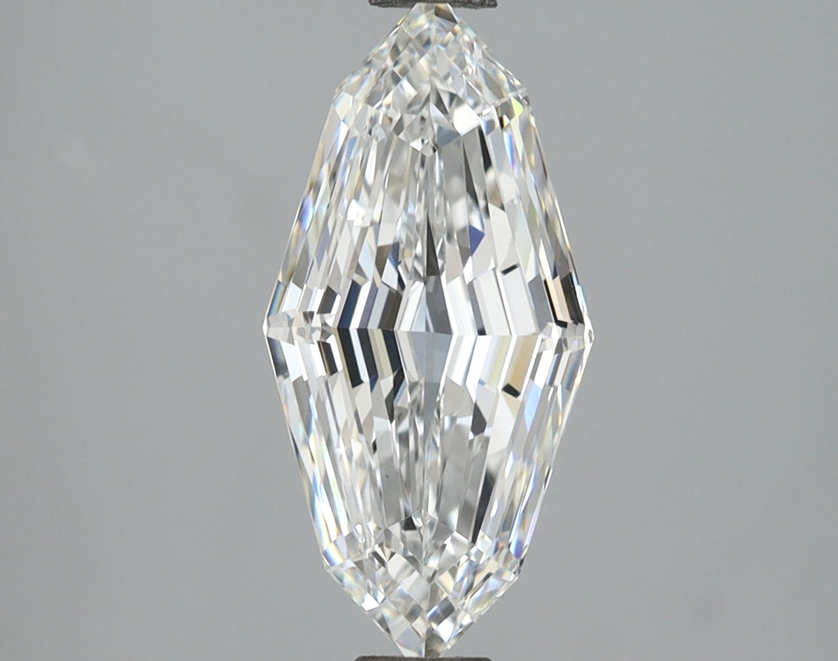 2.32 Carat Marquise Shaped, Ideal Cut, E Color, VVS2 Clarity, IGI Certified Lab Grown Diamond