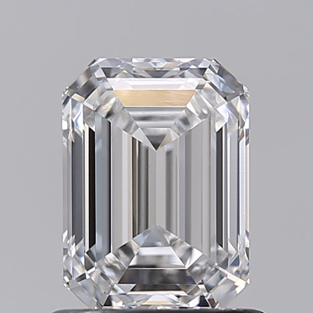 1.02 Carat Emerald Shaped, Excellent Cut, D Color, VVS2 Clarity, IGI Certified Lab Grown Diamond