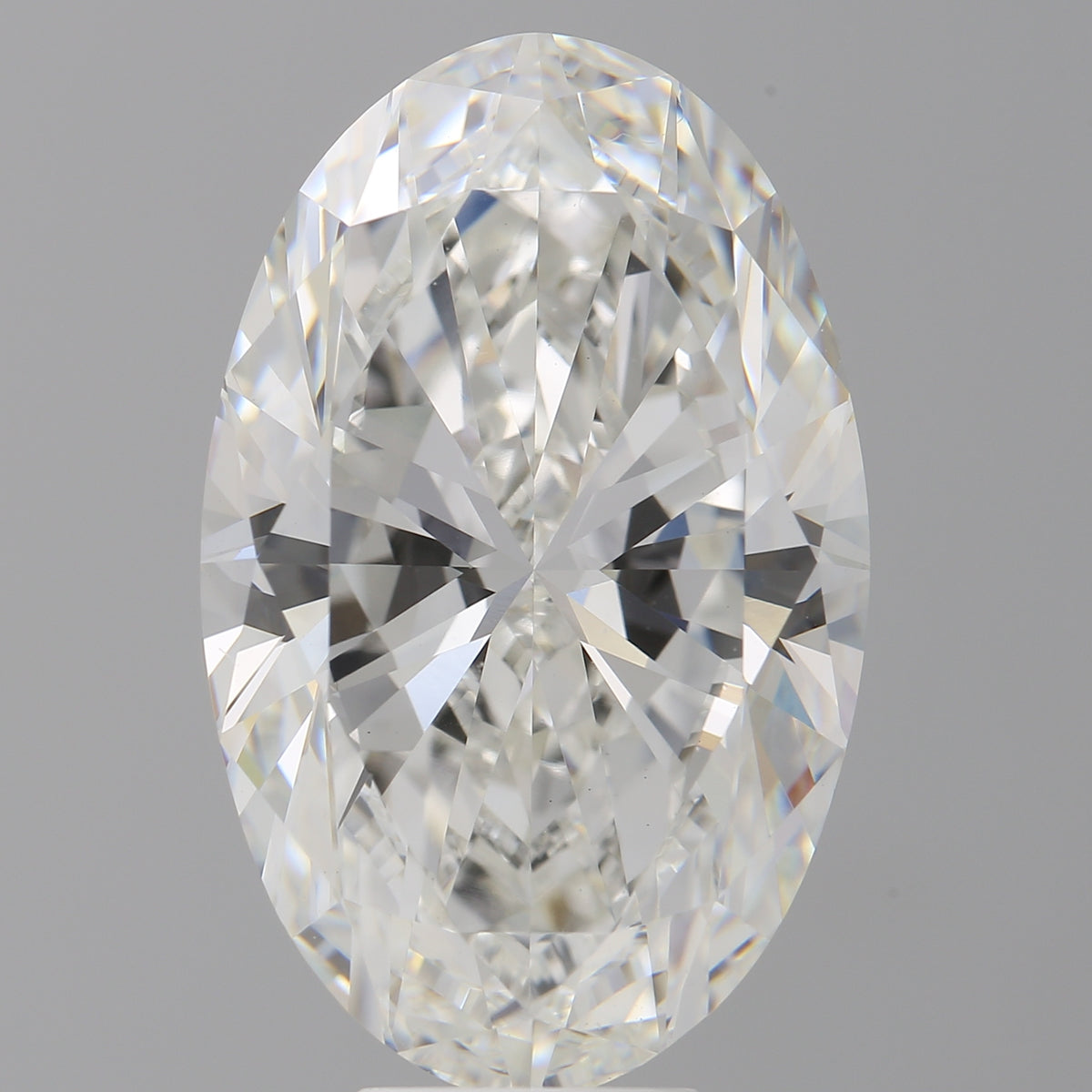10.03 Carat Oval Shaped, Ideal Cut, F Color, VVS2 Clarity, IGI Certified Lab Grown Diamond