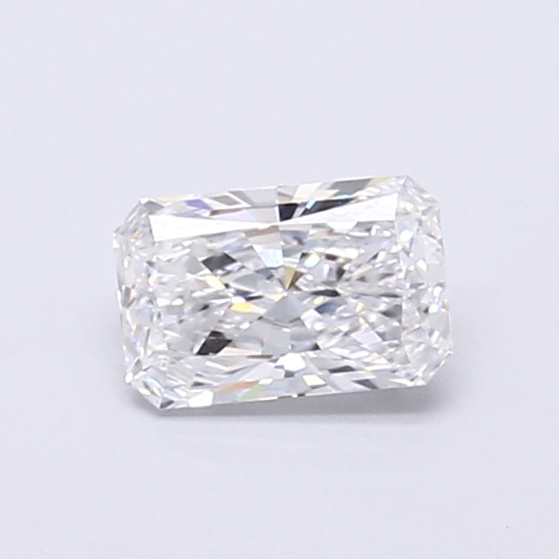 1.12 Carat Radiant Shaped, Very Good Cut, D Color, VVS1 Clarity, IGI Certified Lab Grown Diamond